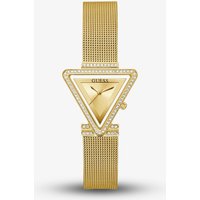 Guess Ladies Fame Gold Tone Triangular Crystal Watch GW0508L2 - Image 2