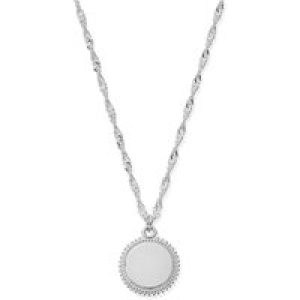 ChloBo Silver Moon Coin Necklace – 56cm