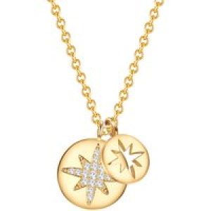 Tassioni Womens Metal Necklace – Gold Metal Composite – One Size