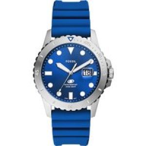 Fossil Blue Mens Watch FS5998 Silicone – One Size