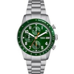 Fossil Sport Tourer Mens Silver Watch FS6048 Stainless Steel (archived) – One Size