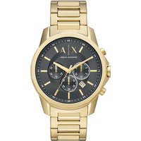 Armani Exchange Banks Mens Gold Watch AX1721 Stainless Steel - One Size - Image 2
