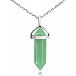 Green Aventurine Genuine Gemstone Necklace