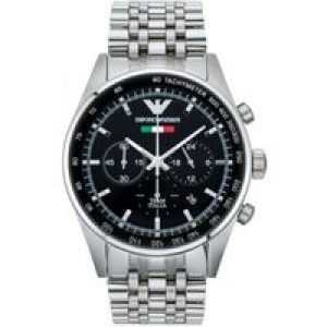 Armani Mens AR5983 Watch – Silver – One Size