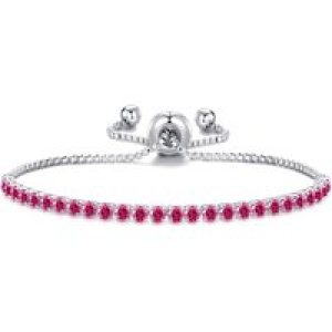 Purple Tennis Friendship Bracelet Created with Zircondia® Crystals