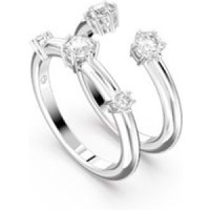 Swarovski Constella Silver Ring Set Measurement 55