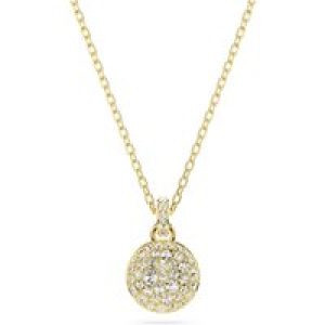 Swarovski Meteora White Crystal Gold-Tone Plated Necklace – 38cm