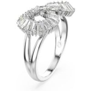 Swarovski Hyperbola Infinity Rhodium Plated Cocktail Ring