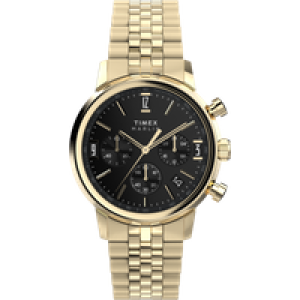 Timex Marlin Mens Gold Watch TW2W59900 Stainless Steel (archived) – One Size