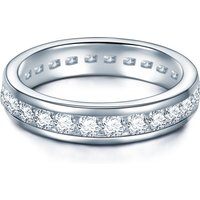 Tresor 1934 Womens Trilani Feminine Sterling Silver Ring - Dimension S - Image 2