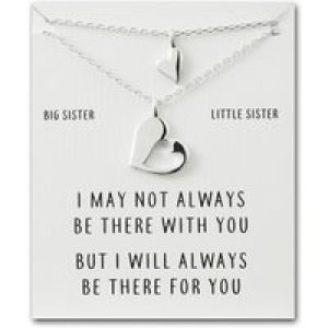 Large Sister Little Sister Piece of My Middle Necklace Set