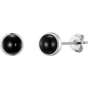 Black Onyx Stud Earrings
