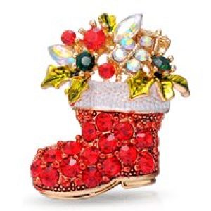 Christmas Stocking Brooch