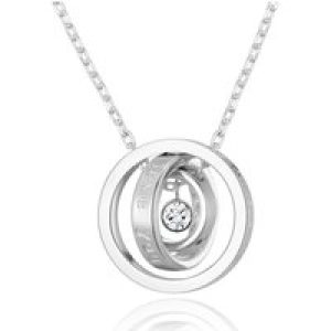 Silver Plated All the time My Mom Quote Necklace Created with Zircondia® Crystals