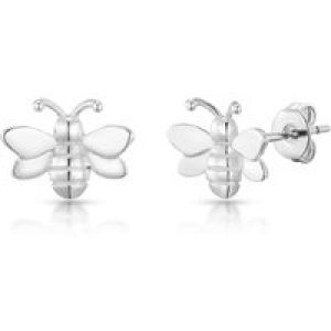 Silver Plated Bumble Bee Earrings