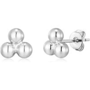 Silver Plated Trinity Earrings