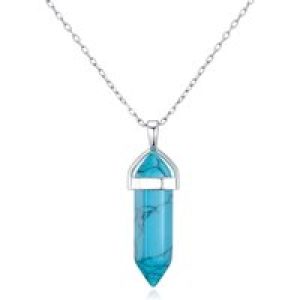 Artificial Turquoise Authentic Gemstone Necklace