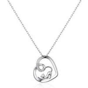 Cat Necklace Created with Zircondia® Crystals