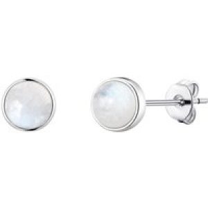 Moonstone Stud Earrings
