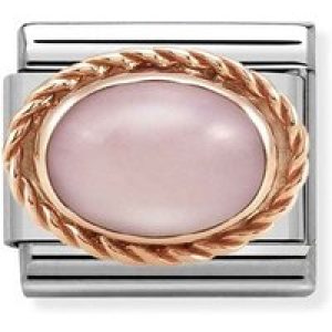 Nomination Rose Gold Purple Opal Oval Allure