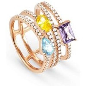 Nomination Color Wave Crystal Ring Dimension 54