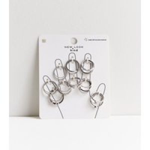 20 Pack Silver Blended Dimension Rings New Glance