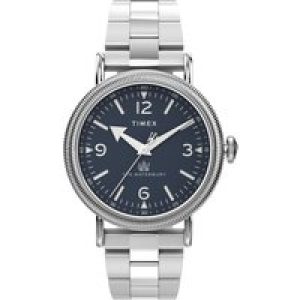 Timex Standard Mens Silver Watch TW2W20500 Stainless Steel (archived) – One Size