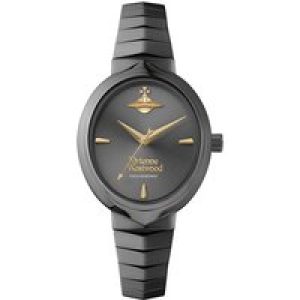 Vivienne Westwood Gun Steel Armour Oval Watch – Black
