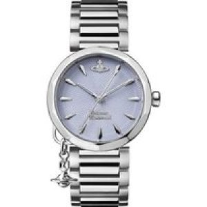 Vivienne Westwood Silver + Gentle Blue Poplar Watch