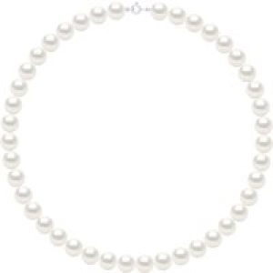 Ateliers Saint Germain Womens CHOKER – Real Cultured Freshwater Pearls Round 10-11 mm – White White Gold – One Size