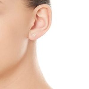 Orphelia Childrens Unisex ‘Amora’ Child’s 925 Sterling Silver Stud Earrings – ZO-7065 – One Size