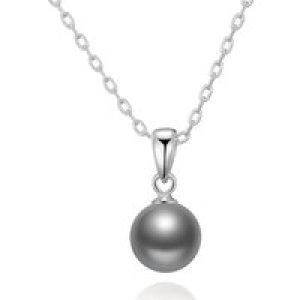 Gray Shell Pearl Necklace