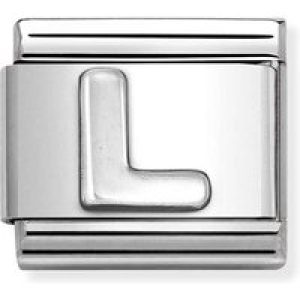 Nomination Oxidised Silver Letter Allure – Letter L