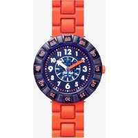 Flik Flak Childrens City of Life Orangebrick Watch FCSP103 - Image 2