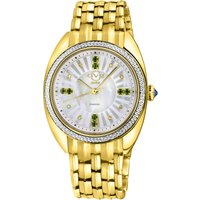Gv2 WoMens Palermo Diamond Swiss Quartz MOP White Dial Watch - One Size - Image 2