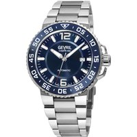 Gevril Mens RiverSide Swiss Automatic Sellita SW200 316L Stainelss Steel Watch - Silver - One Size - Image 2