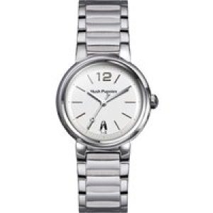 Hush Puppies : Orbz WoMens White Watch – Silver Stainless Steel – One Size