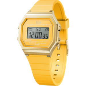 Ice-Watch Ice Watch Ice Digit Retro – Light Pineapple WoMens Yellow 022053 Silicone – One Size