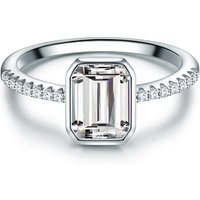 Tresor 1934 Womens Trilani Female Sterling Silver Ring - Size N - Image 2