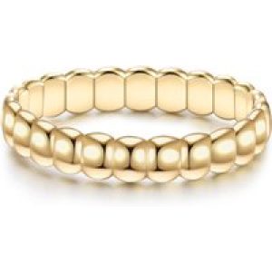 Glanzstücke München Womens Feminine Sterling Silver Ring – Gold – Dimension M