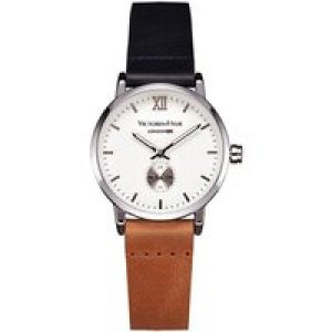 Victoria Hyde London Womens Watch Eyes – Black/Brown Stainless Steel – One Size