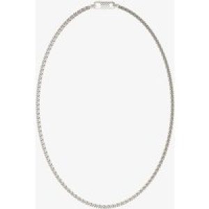 Guess Pitstop Textured Hook Chain Necklace UMN04437ST