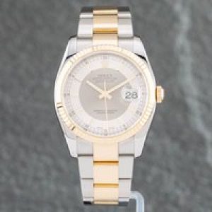 Pre-Owned Rolex Datejust Tuxedo Dial Watch 116233