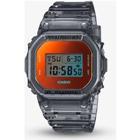 Casio G-Shock Core Grey Transparent Orange Digital Watch DW-5600TLS-8ER - Image 2