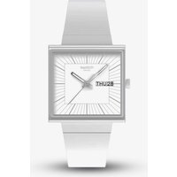 Swatch Essentials What If...All White? White Watch SO34W700 - Image 2