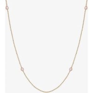 Nomination Bella Rose Gold Plated Pink Crystal Necklace 146643/040