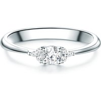 Tresor 1934 Womens Trilani Female Sterling Silver Ring - Size N - Image 2