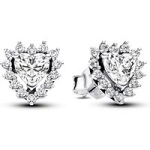 Pandora Glowing Middle Halo Stud Earrings