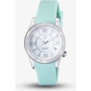 Elliot Brown Ladies Bloxworth Hali Mint Green Rubber Strap Watch 929-201-R46