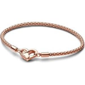 Pandora Moments Rose Gold Studded Chain Bracelet – 18cm